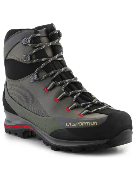 Pantofi La Sportiva din piele roșu