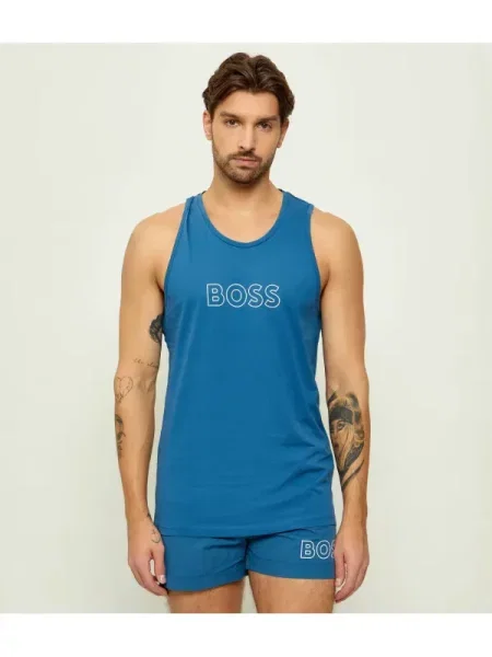 Póló Boss Black fekete