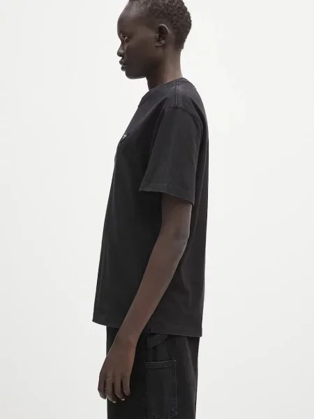 T-shirt o kroju oversized z czystej bawełny model ‘Ingo’ Carhartt Work In Progress czarna