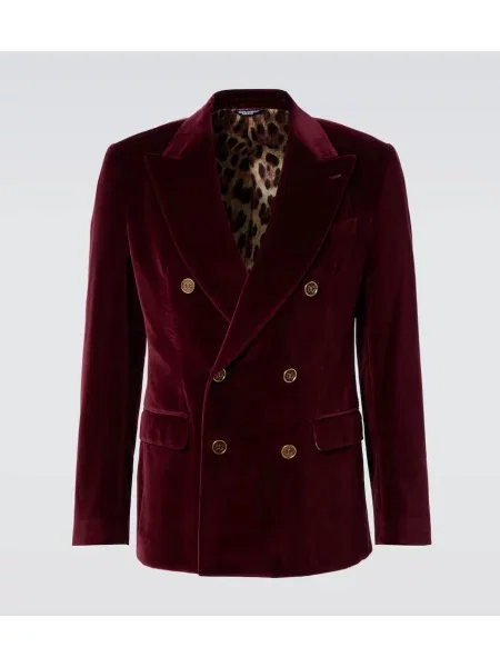 Sacou Dolce&gabbana de catifea bordo