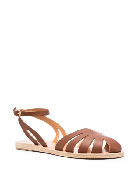 Sandale Ancient Greek Sandals fără toc maro