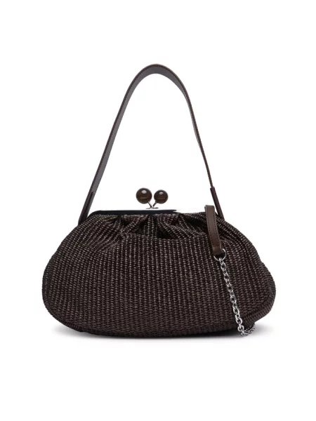 Weekend Max Mara torebka AFORTUNA brązowa