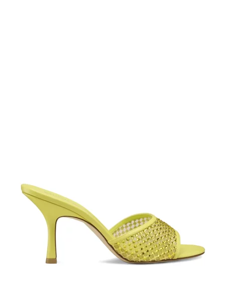 Papuci tip mules Stuart Weitzman galben