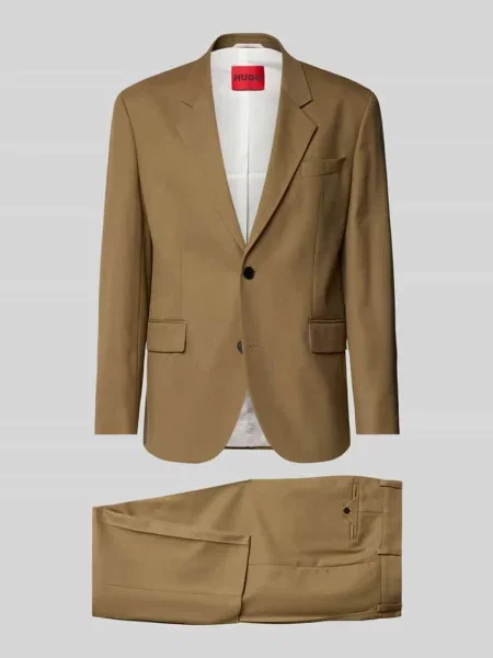 Garnitur o kroju regular fit z dodatkiem model Hugo