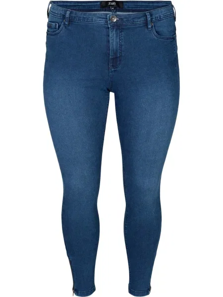 Zizzi Jeans Amy închis albastru