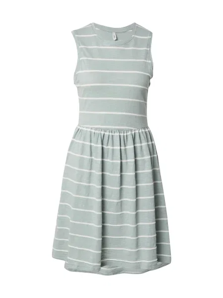 ONLY Rochie ONLSUMMER albastru fumuriu / murdar alb