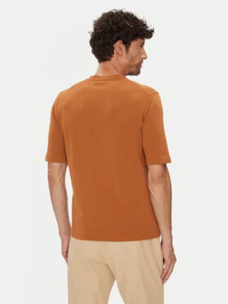 K-Way Majica Combe Regular Fit rjava