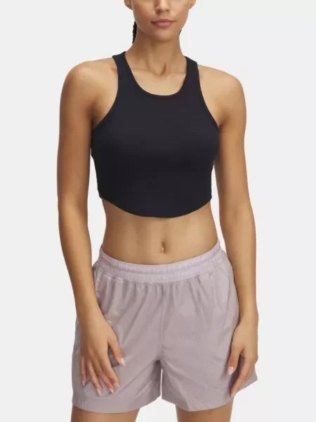 Under Armour top Rival női fekete fehér