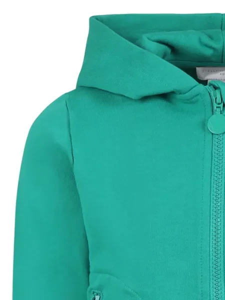Bluza z kapturem dziecięca Stella Mccartney zielona