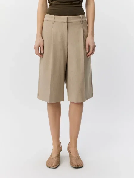 Sofie Schnoor Pantaloni cu dungă nisipiu