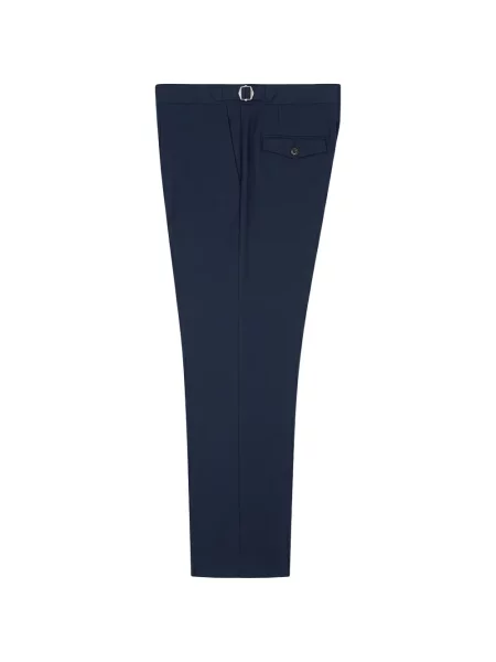 Pantaloni Tombolini cu cataramă albastru