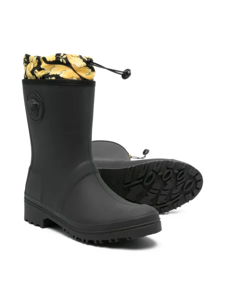 Kalosze dziecięce Versace czarne