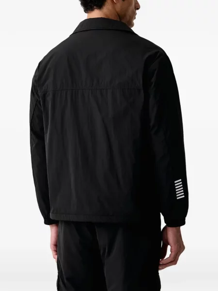 Geacă Ea7 Emporio Armani cu imagine negru