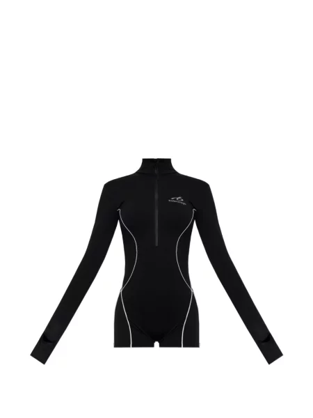 Salopetă Balenciaga cu imagine negru