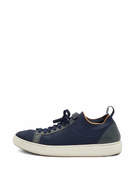 Sneakerși Santoni tricotate albastru