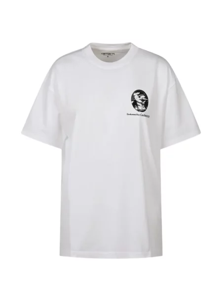 Тениска Carhartt Wip бяло