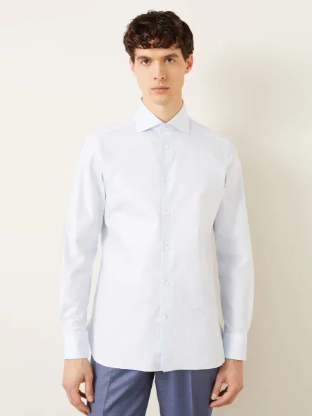Zegna Košile Regular Fit tmavě modrá