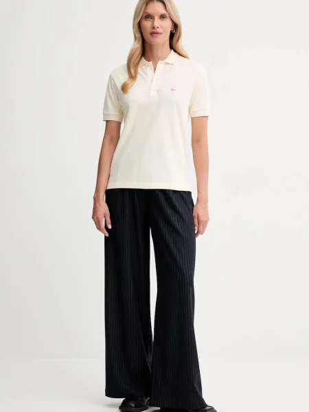 Поло Bally бежевое