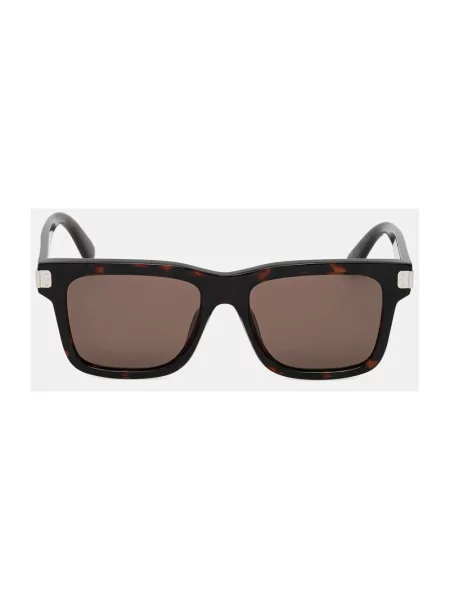 Maison Margiela okulary przeciwsłoneczne LUNETTES 15 ECAILLES brązowe