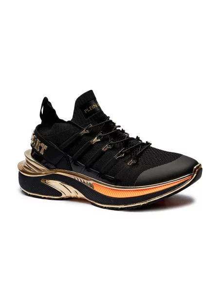 Plein Sport Sneakers tornacipő Runner Chrome Surfer fekete