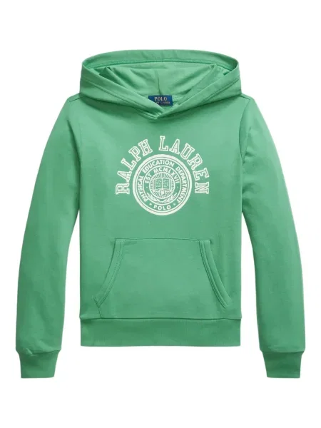 Bluza z kapturem dziecięca Polo Ralph Lauren zielona