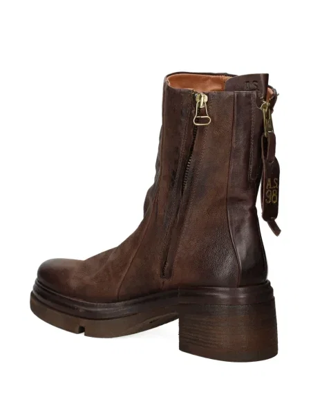 Botine A.s.98 cu tepi maro