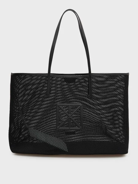 Сумка Calvin Klein з сіткою чорна