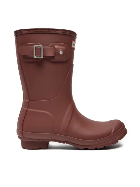 Резиновые сапоги Hunter бордовые