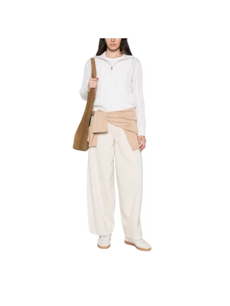 Sweter Max Mara Studio biały