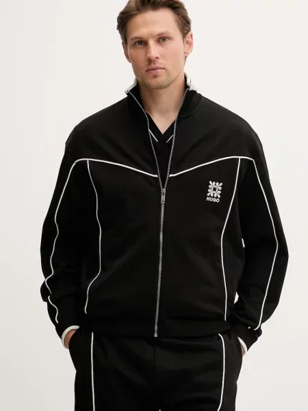 HUGO hanorac pentru bărbați cu Darynt negru