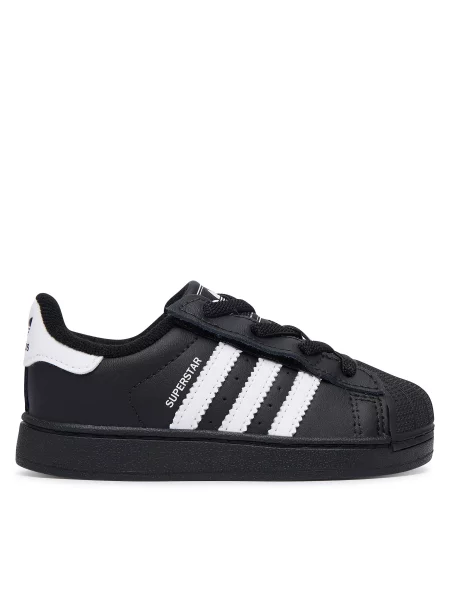 Sneakers adidas Superstar II Lace negru