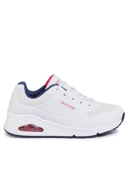 Sneakerși Skechers alb