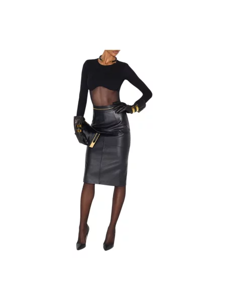 Fustă Elisabetta Franchi negru