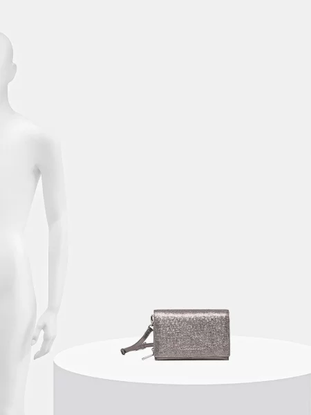 Сумка Valentino Bags серебряная
