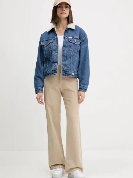 Джинсова куртка Guess Jeans демісезонна oversize