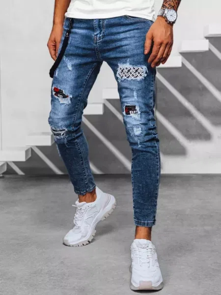 Kavbojke Dstreet modra