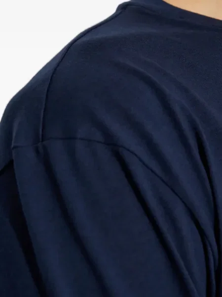 Lung tricou Hanro albastru