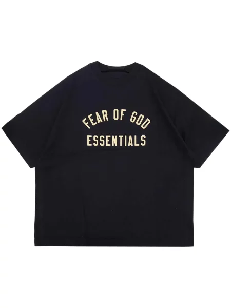 Tricou Fear Of God Essentials cu imagine negru