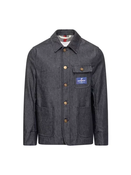 Kurtka jeansowa Seafarer niebieska