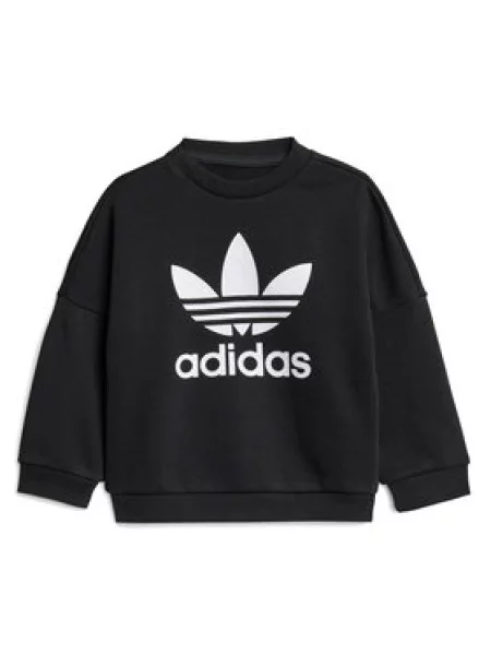 Adidas Pulóver és leggins szett Flared Fit fekete