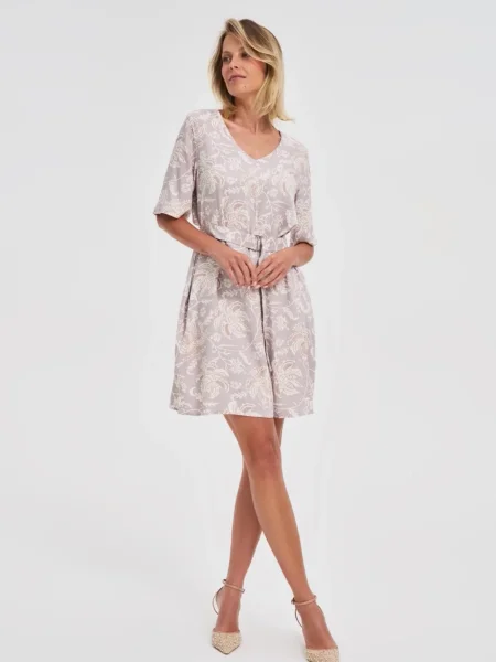 Rochie Marisse de costum alb