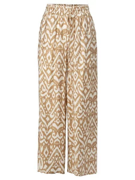 Influencer Pantaloni maro cămilă / deschis bej