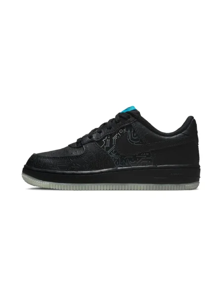 Sneakersy dziecięce Nike Air Force 1 czarne