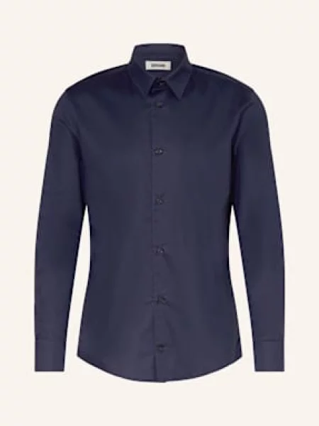 Drykorn Košile Daneel Slim Fit tmavě modrá