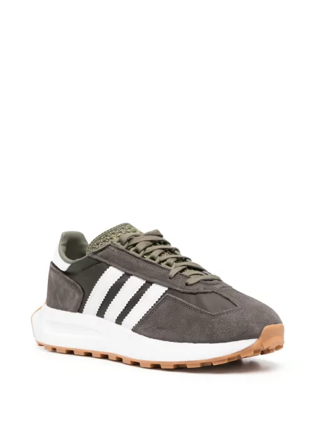 Sneakersy Adidas Terrex sznurowane koronkowe chunky czarne
