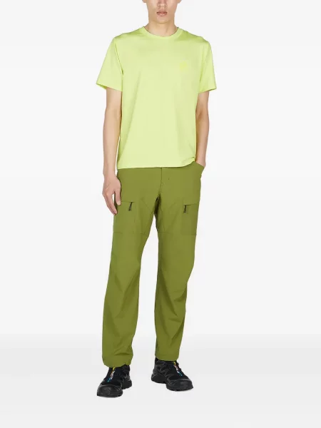 Tricou Ostrya cu decolteu în U verde