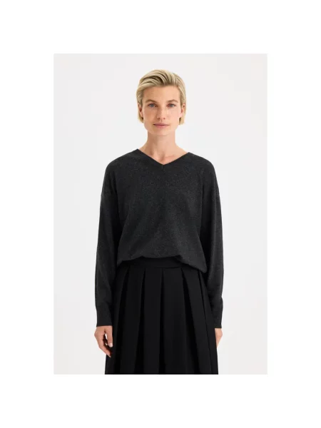 Sweter Filippa K wełniany szary