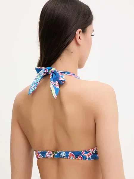 Lauren Ralph Lauren biustonosz kąpielowy granatowy