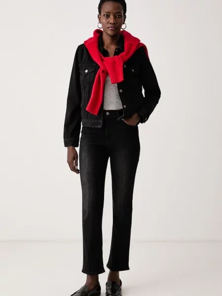Levi's slim fit traperice za žene HIGH RISE SLIM crna