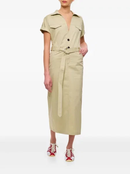 Rochie midi Halfboy până la genunchi de costum